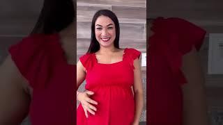 Crossdresser Modeling Roanyer Pregnant Belly #thirdtrimester