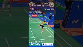 Jonathan Christie's reflex at the end#badminton #jonathanchristie #shorts