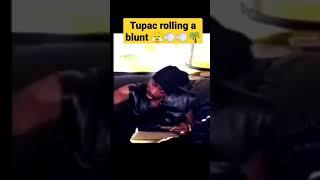 2Pac Rolling a Blunt & interviewing himself  #makaveli #pac