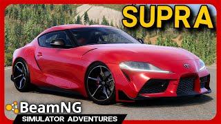 NEW Toyota Supra Mk5 Mod with INSANE DETAILS! - BeamNG Mods