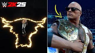 WWE 2K25 The Rock "Final Boss" Champion Entrance (WWE 2K25 Entrances)