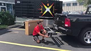 Mobile Fitness Equipment - Portable Gym - HitchFit Setup Video - 2 of 4