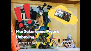 UNBOXING eStream Mai Sakurajima Figure!!! Enoden ver.