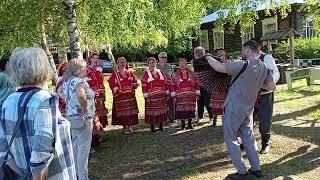 ,,При лужке" Гармонисты Иван Пивоваров, Алексей Федькин и ансамбль села Кочемирова.