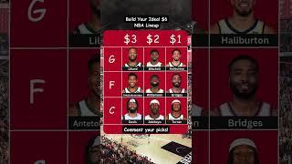 $6 lineup! NBA Style - who do you like in this $6 lineup??