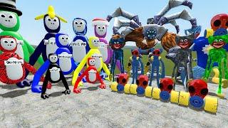 ALL ROBLOX RAINBOW FRIENDS VS ALL POPPY PLAYTIME In Garry's Mod!