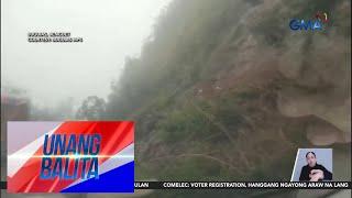 Landslide, dulot ng Bagyong Julian sa Brgy. Bayoyo | Unang Balita