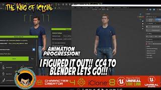 The King Of Iclone: Character Creator 4 to Blender 4.3(Yes, I’ve finally figured it out)