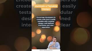 Maintain a Testable Design in the Software Testing Process