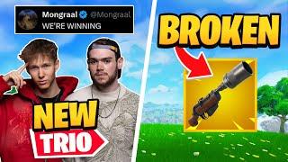 Savage and Mongraal's New Trio | New Shotgun is INSANE