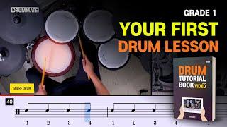 [Lv.01] 01. Your First Drum Lesson : Hi-hat & Snare with ABC song