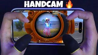 Best HANDCAM 4 Finger + Gyroscope | iPhone 14 Pro ️ PUBG Mobile