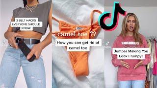 TikTok FASHION HACKS Every Girl Must Know |  Compilation 