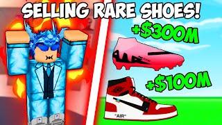 Selling RARE Shoes For Crazy Profit In Sneaker Resell Simulator! Sneaker Con Hustle #11 (Roblox)