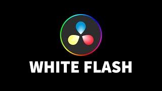 How To Add White Flash Transitions | DaVinci Resolve 18 Tutorial