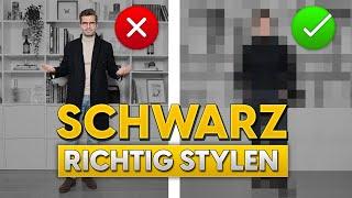 So stylst du Schwarz! Die besten Tipps und Outfits für Männer