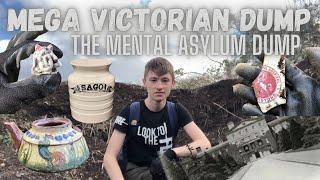 Mega Victorian Bottle Dump!! What does The Oakwood Mental Asylum hold? Mudlarking with Adam L Gates!