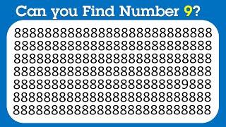 【Easy, Medium, Hard Levels】Can you Find the Odd Letter in 15 seconds?#02