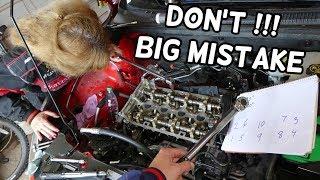 9 OF 10 MAKE THIS MISTAKE. CYLINDER HEAD REMOVAL