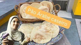 BREAD ARABE  com salsabil الخبز .e como congelar.@cozinhadesalsabil