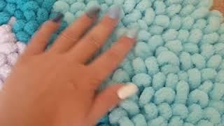 Мягкий коврик для ванной из Alize Puffy