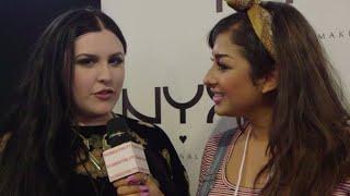 Bailey Van Der Veen BaileyBeautyXO Interview at Beautycon LA with Ady Dotty