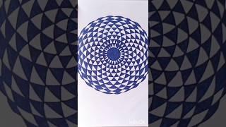 Let's try mandala #mandaladesign #mandalaart #mandala #art #geometricalpattern