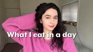 全英｜美国女孩一天吃什么呢？What I eat in a day (realistic)