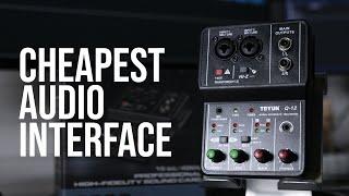 CHEAPEST AUDIO INTERFACE