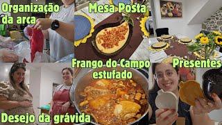 Desejo saciado️Mesa Posta + Presentes Outonais Receita de Frango do Campo