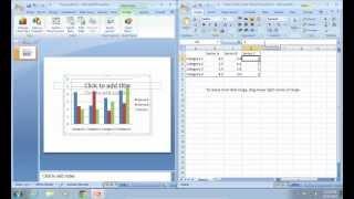 How to Link Excel chart in PowerPoint 2007