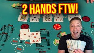 BIG BUY IN! HIGH STAKES ULTIMATE TEXAS HOLD'EM POKER IN LAS VEGAS!!