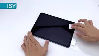 Installation Instruction for ISY Paperfeel Tablet Screen Protector