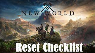 Daily Checklist MAXIMIZES Your New World Aeternum Experience