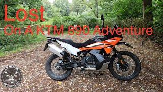 LOST On A KTM 890 Adventure - in Rendlesham, Land of the Aliens