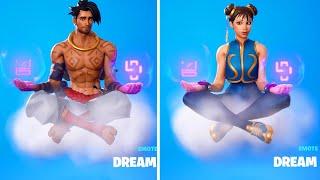 Fortnite Chun-Li doing Funniest Built In Emotes #1