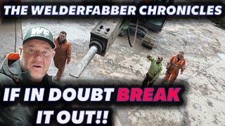 Crusher Repair MADE EASY With 20T Machine!