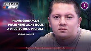 INTERVJU: Nemanja Oblaković - Mlade generacije prate lažne idole, društvo ide u propast! (29.9.2024)