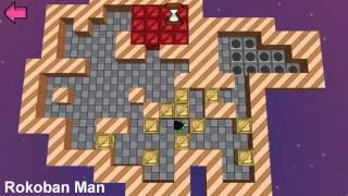 Sokoban (Boxxle) Level 89 played on Rokoban for Windows.