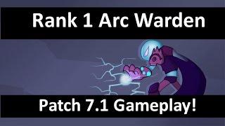 Arc Warden ( Patch 7.01 ) - Top 1 Arc Warden ( Ranked Dota 2 Gameplay )