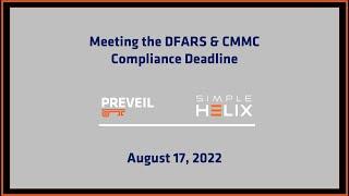 Meeting the DFARS & CMMC Compliance Deadline With Simple Helix