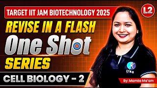 Cell Biology IIT JAM Biotechnology One Shot | Don’t Miss This 2025 Revision!