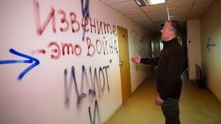 Мрак! Штаб-квартира армії росії. Ні ліжок, ні санвузлів.