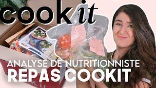 Boîte repas Cook it: Est-ce que ça vaut le coût?  | Analyse de nutritionniste