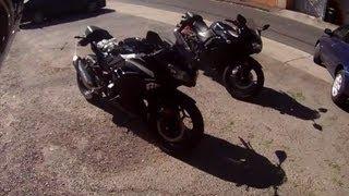 Ninja 300 vs Ninja 250R Review Comparision
