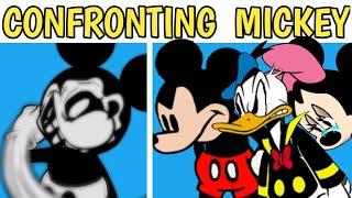 Friday Night Funkin'- CONFRONTING FOR PLACE || New Mickey Mouse Confronting Yourself Mod