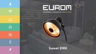 Eurom Sunset 2000 - elektrische Terrassenheizung - DE