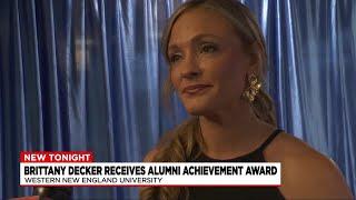 Western New England University honors former Western Mass News anchor