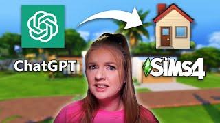 I asked AI to make me a Sims 4 Build Challenge ... and it was GOOD?