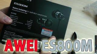 Наушники AWEI ES800M. Aliexpress Посылки из Китая #163